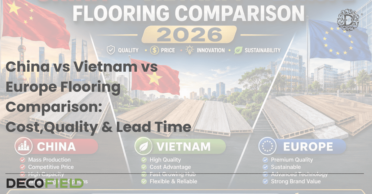 China vs Vietnam vs Europe Flooring Comparison: Cost Quality & Lead Time